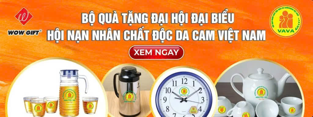 quà tặng hội nạn nhân chất độc màu da cam