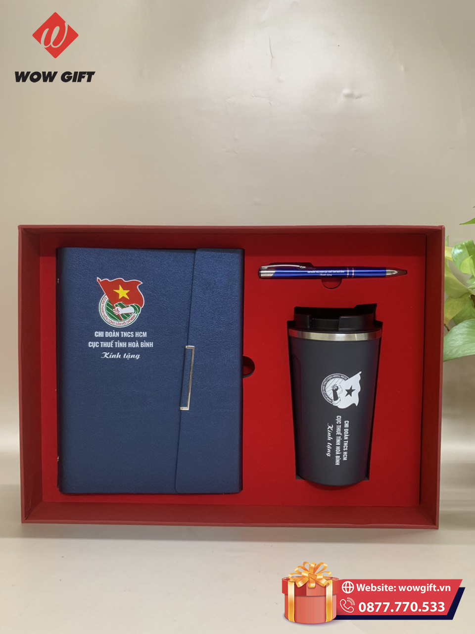 bộ giftset quà tặng sổ tay và bút ký