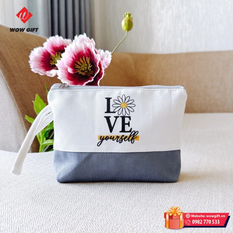 ví cầm tay 2 lớp