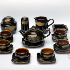 bộ ấm trà in logo