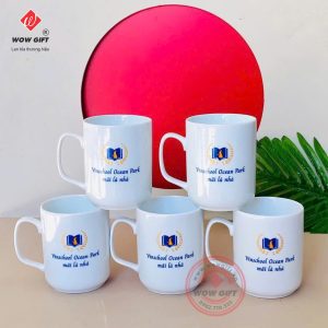 cốc sứ in logo