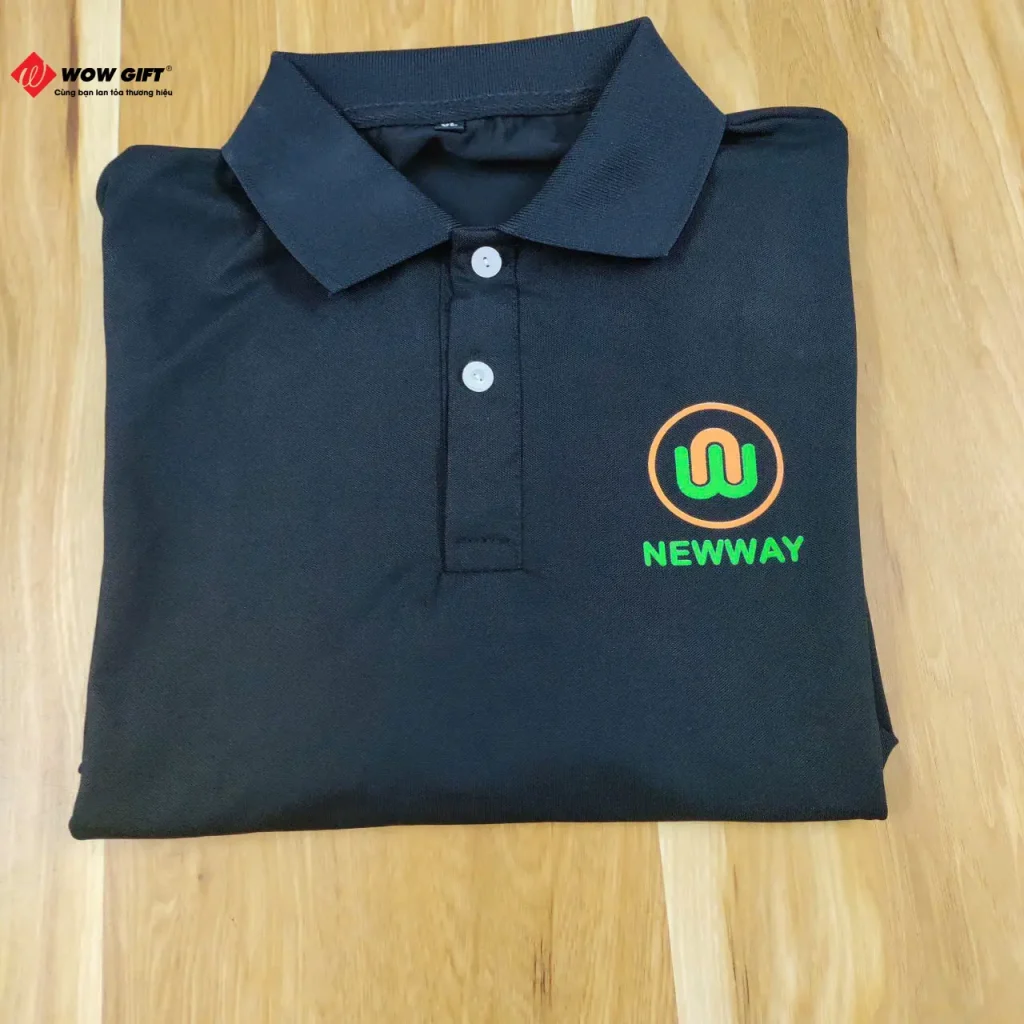 Dự Án Cung Cấp 100 Áo Polo Đồng Phục In Logo NEWWAY